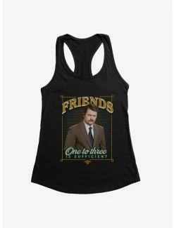Comedy Parks And Recreation Sufficient Friends Womens Tank Top