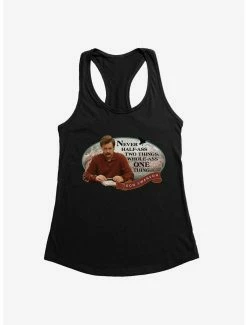 Comedy Parks And Recreation Whole-Ass One Thing Womens Tank Top