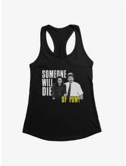 Comedy Parks And Recreation Die Of Fun Womens Tank Top