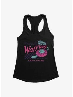 Comedy Parks And Recreation Friends Waffles Work Womens Tank Top