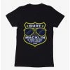 Comedy Parks And Recreation Burt Macklin Badge Womens T-Shirt
