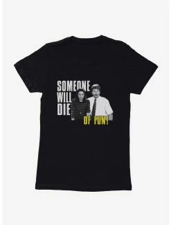 Comedy Parks And Recreation Die Of Fun Womens T-Shirt