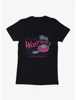 Comedy Parks And Recreation Friends Waffles Work Womens T-Shirt