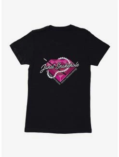 Comedy Parks And Recreation Janet Snakehole Womens T-Shirt