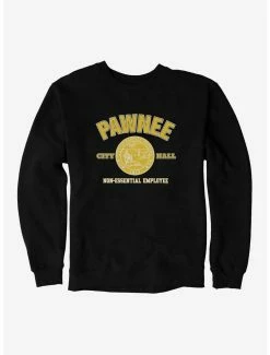 Comedy Parks And Recreation Pawnee Non-Essential Employee Sweatshirt
