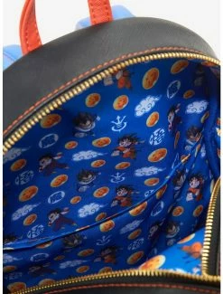 Anime Loungefly Dragon Ball Z Trio Portrait Mini Backpack -BoxLunch shop 19840469 av5