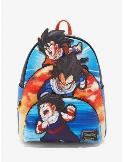Anime Loungefly Dragon Ball Z Trio Portrait Mini Backpack