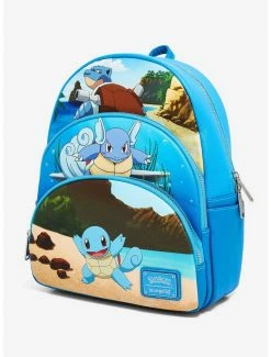 Anime Loungefly Pokémon Squirtle Evolutions Mini Backpack -BoxLunch shop 19840489 av2