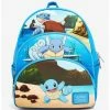 Anime Loungefly Pokémon Squirtle Evolutions Mini Backpack -BoxLunch shop 19840489 hi