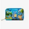 Anime Loungefly Pokémon Squirtle Evolutions Small Zip Wallet -BoxLunch shop 19840491 hi