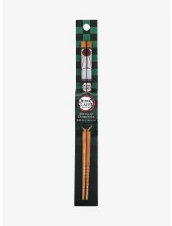 Anime Demon Slayer: Kimetsu No Yaiba Hanafuda Earring Chopsticks