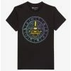Cartoons Gravity Falls Bill Cipher Icon Circle T-Shirt - BoxLunch Exclusive