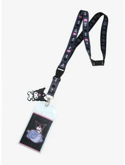 Anime Sanrio Kuromi & Baku Flying Lanyard