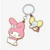Anime Sanrio My Melody & Flat Multi-Charm Keychain -BoxLunch shop 19878789 hi