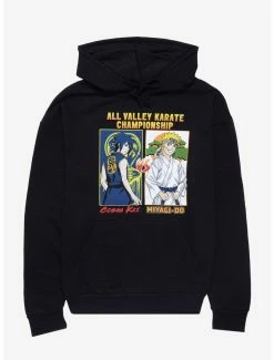Anime Naruto Shippuden X Cobra Kai Sasuke Vs. Naruto Portrait Hoodie - BoxLunch Exclusive