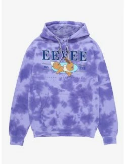 Anime Pokémon Eevee Tie-Dye Hoodie - BoxLunch Exclusive
