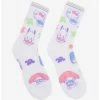 Anime Sanrio Hello Kitty And Friends Ghosties Crew Socks -BoxLunch shop 20020886 hi