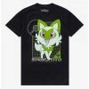 Anime Pokémon Sprigatito Poké Dex T-Shirt - BoxLunch Exclusive -BoxLunch shop 20084901 hi