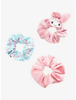 Anime Sanrio My Melody Figural Scrunchy Set - BoxLunch Exclusive
