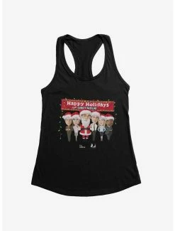 Comedy The Office Happy Holidays Womens Tank Top