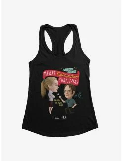 Comedy The Office Margarita-Karaoke Christmas Womens Tank Top