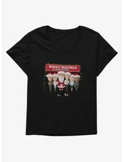 Comedy The Office Happy Holidays Womens T-Shirt Plus Size