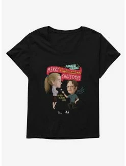 Comedy The Office Margarita-Karaoke Christmas Womens T-Shirt Plus Size