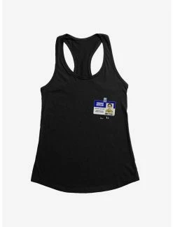 Comedy The Office Dwight Badge Womens Tank Top