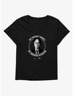 Comedy The Office Dwight's Undivided Attention Womens T-Shirt Plus Size