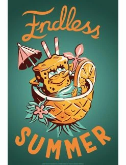 Cartoons Spongebob Squarepants Endless Summer Colada Poster