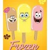 Cartoons Spongebob Squarepants Frozen Popsicles Poster