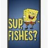 Cartoons Spongebob Squarepants Sup, Fishes? Framed Poster 1 Cartoons Spongebob Squarepants Sup, Fishes? Framed Poster -BoxLunch shop 20636850 hi
