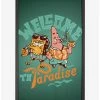 Cartoons Spongebob Squarepants Welcome To Paradise Framed Poster -BoxLunch shop 20636858 hi