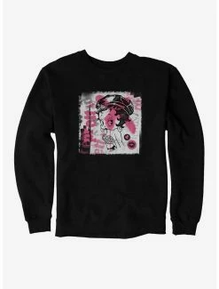 Cartoons Betty Boop Graffiti Femme Punk Sweatshirt