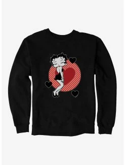 Cartoons Betty Boop Pucker Up Sweatshirt