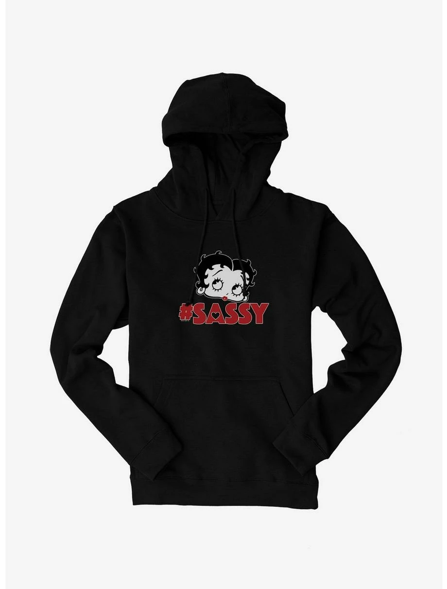 Cartoons Betty Boop Hashtag Sassy Hoodie 3 Cartoons Betty Boop Hashtag Sassy Hoodie