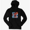 Cartoons Betty Boop Orange Mod Mood Hoodie