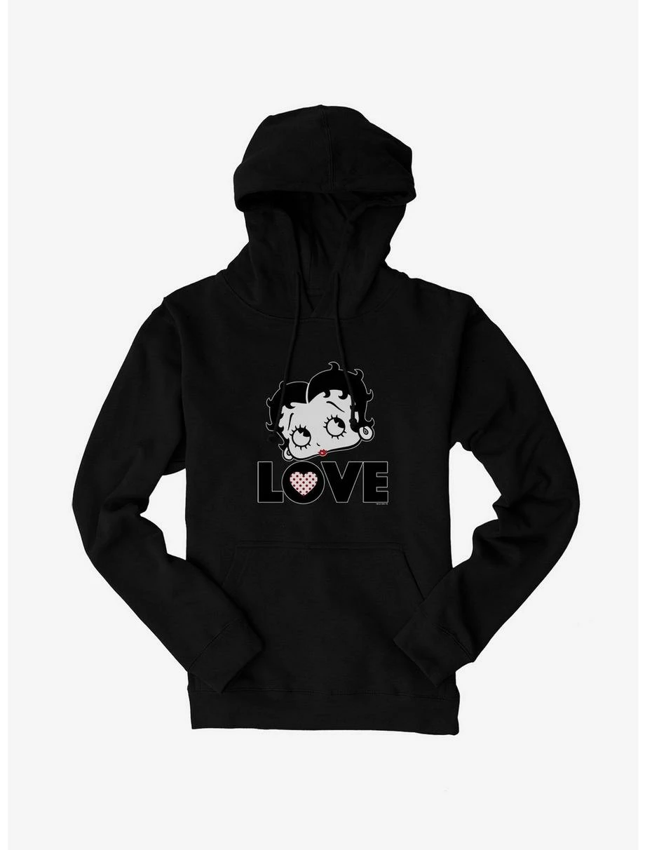 Cartoons Betty Boop Polka Dot Betty Hoodie 3 Cartoons Betty Boop Polka Dot Betty Hoodie