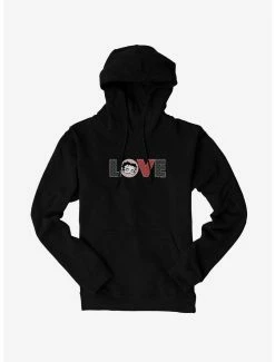Cartoons Betty Boop Polka Dot Love Hoodie