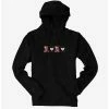 Cartoons Betty Boop Polka Dot XO Hoodie