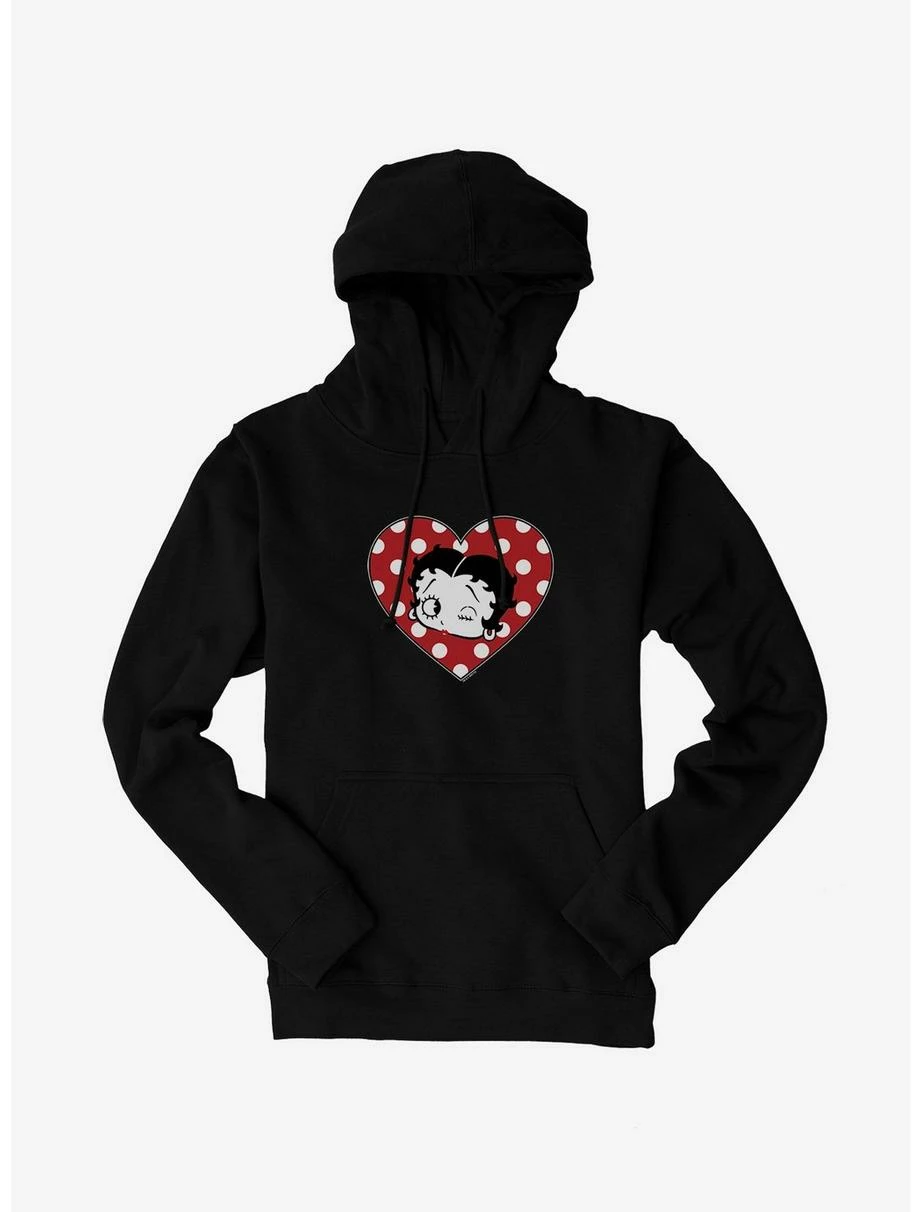 Cartoons Betty Boop Spotted In Love Hoodie 3 Cartoons Betty Boop Spotted In Love Hoodie