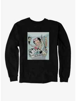 Cartoons Betty Boop Medicine Time Sweatshirt