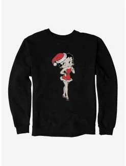 Cartoons Betty Boop Santa Betty Sweatshirt