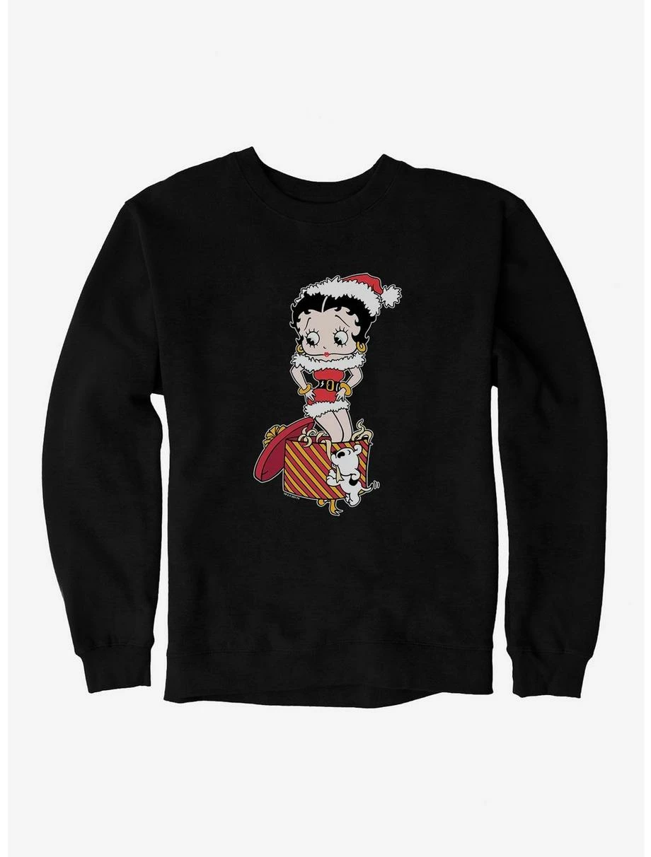 Cartoons Betty Boop Surprise Gift Sweatshirt 3 Cartoons Betty Boop Surprise Gift Sweatshirt