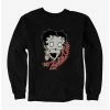 Cartoons Betty Boop Zombie Love Sweatshirt -BoxLunch shop 20644582 hi