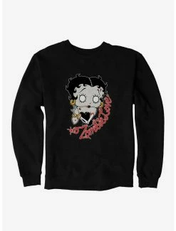 Cartoons Betty Boop Zombie Love Sweatshirt