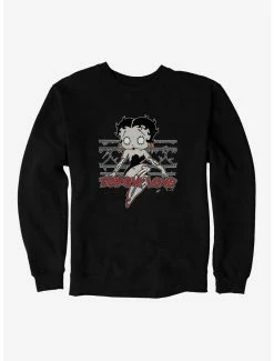 Cartoons Betty Boop Zombie Love Pose Sweatshirt