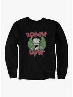 Cartoons Betty Boop Zombie Love Sweatshirt