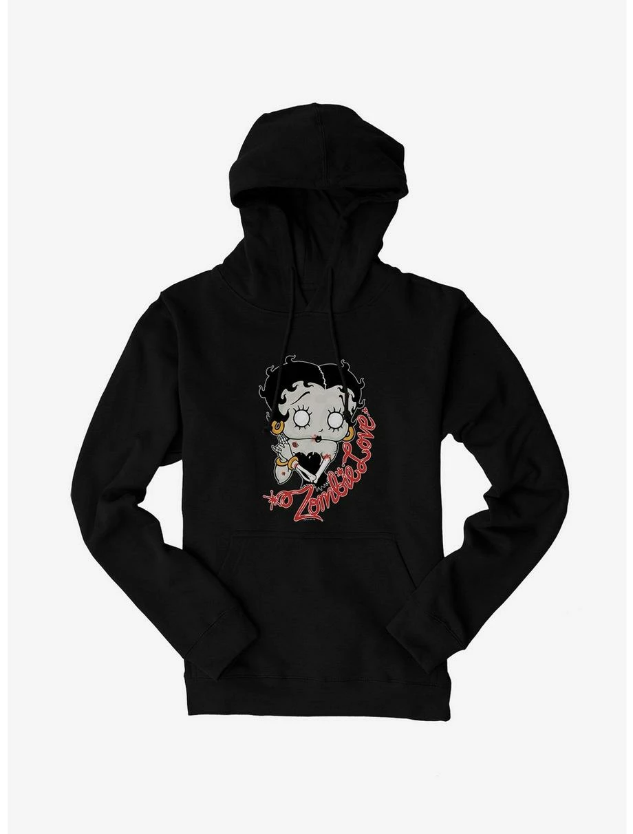 Cartoons Betty Boop Zombie Love Hoodie 3 Cartoons Betty Boop Zombie Love Hoodie