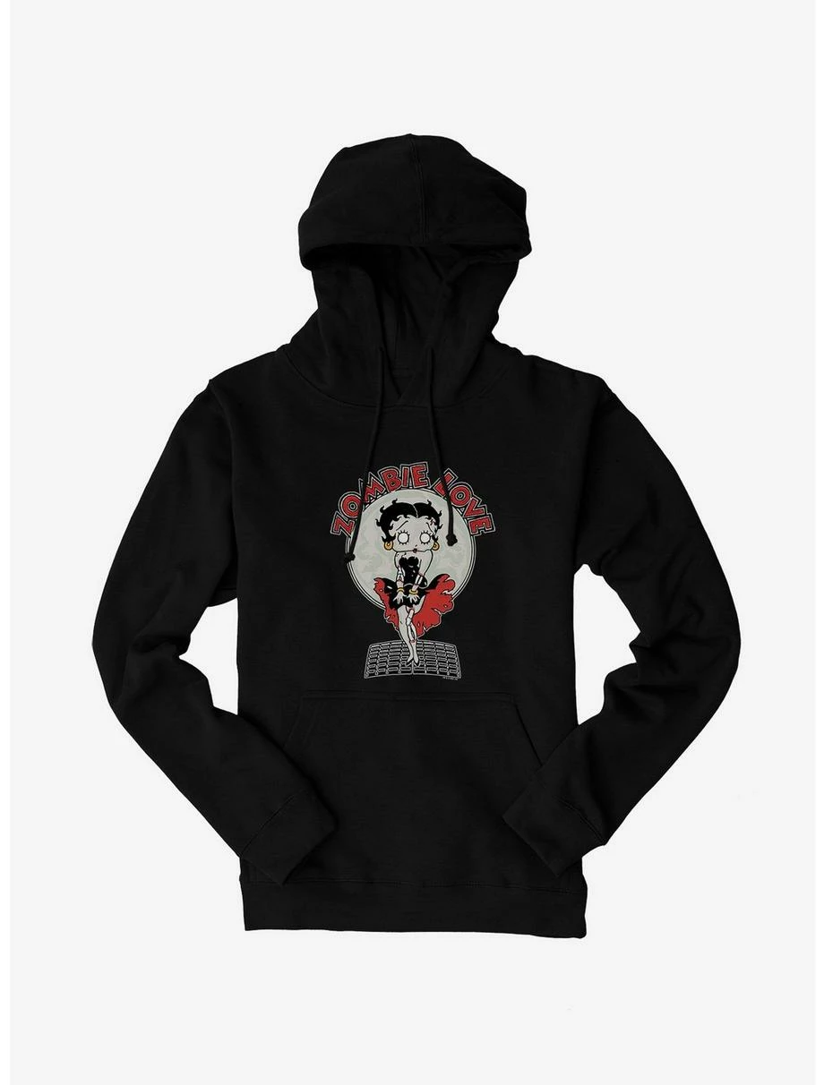 Cartoons Betty Boop Zombie Love Street Grate Hoodie 3 Cartoons Betty Boop Zombie Love Street Grate Hoodie